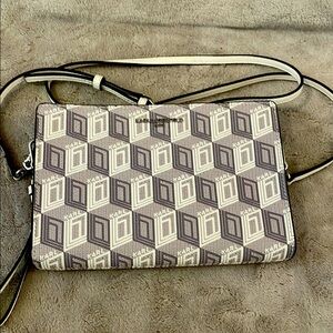 Karl Lagerfeld Geometric Crossbody Bag